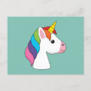 Recherche de cheval coloré cartes postales Magique