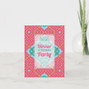 Recherche de motif azteque invitations Tribal