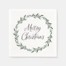 Recherche de rustique serviettes Couronne de noël