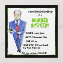 Recherche de détective invitations Crime