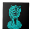 Recherche de loups carreaux Sauvage