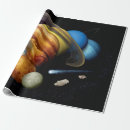 Recherche de planètes papier cadeau Soleil