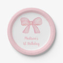 Recherche de anniversaire rose assiettes en papier Arc