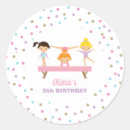 Recherche de gymnastique autocollants Rose