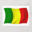 Recherche de drapeau mali cartes postales Pays