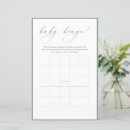 Recherche de activités baby shower invitations Élégant