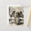 Recherche de mélancolie cartes postales Femme
