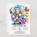 Recherche de candyland anniversaire invitations Enfants