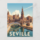 Recherche de seville cartes postales Plaza
