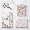 Recherche de anniversaire léopard papier cadeau Rose