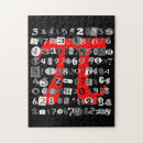 Recherche de chiffres puzzles Maths