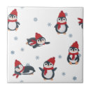 Recherche de pingouin carreaux Noël