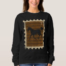 Recherche de timbre poste de nuit Cheval