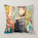 Recherche de tête coussins Abstrait