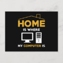 Recherche de ordinateurs cartes postales Nerd