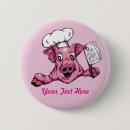 Recherche de porc badges Dessin animé