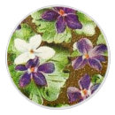 Recherche de fleur pourpre boutons et poignées de porte Botanique