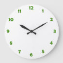 Recherche de nombres verts horloges Toute personne