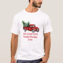 Recherche de vintage red truck tshirts Aquarelle vintage camion rouge