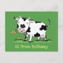 Recherche de vaches mignonnes cartes postales Ferme