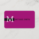 Recherche de flirte cartes visite Monogramme