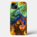 Recherche de fractale ipad coques Bleu