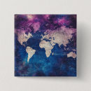 Recherche de carte du monde badges Travel