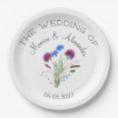 Recherche de écossais assiettes Aquarelle