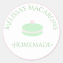 Recherche de macarons français autocollants Boulangerie