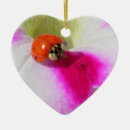 Recherche de coccinelle ornements Rouge