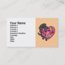 Recherche de dessin de coeur cartes visite Mignon