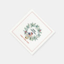 Recherche de joyeux noël serviettes Rouge