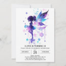 Recherche de butterfly anniversaire invitations Fée