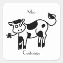 Recherche de bétail autocollants Vache laitière