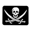 Recherche de drapeaux croisés magnets Crâne