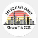 Recherche de de chicago autocollants Coucher de soleil