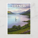 Recherche de nessie cartes postales Écossaise