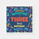 Recherche de monstres serviettes Anniversaire monstre