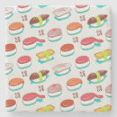 Recherche de nourriture kawaii de dessous de verres Sushi