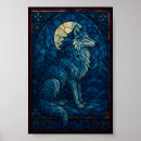Recherche de loup de clair lune posters Animaux
