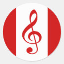 Recherche de pour le musicien autocollants Logo