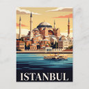 Recherche de istanbul vintage cartes postales Illustration