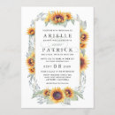 Recherche de watercolor sunflower invitations Pays