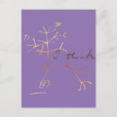 Recherche de science naturelle cartes postales Évolution