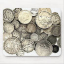 Recherche de pièce monnaie tapis souris Argent