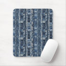 Recherche de bleu denim tapis souris Vintage