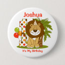 Recherche de lion mignon badges Safari