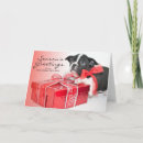 Recherche de boston terrier christmas vœux cartes Chiot