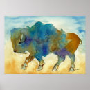Recherche de buffle art Aquarelle