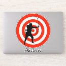 Recherche de tir de cible autocollants Sport